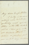 Caroline Mary Gardiner, Lady Gardiner to Jane Porter, autograph letter signed