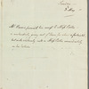 Thomas Harris to Anna Maria Porter, autograph letter signed
