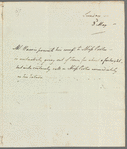 Thomas Harris to Anna Maria Porter, autograph letter signed