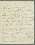 A. [H----] to Anna Maria Porter, autograph letter signed