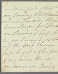 A. [H----] to Anna Maria Porter, autograph letter signed