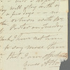 A. [H----] to Anna Maria Porter, autograph letter signed