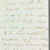 Sarah Hazard to [Jane Porter?], autograph letter signed