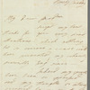 Dorothy Jordan to Anna Maria Porter, autograph letter signed