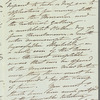 Dorothy Jordan to Anna Maria Porter, autograph letter third person