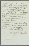 Dorothy Jordan to Anna Maria Porter, autograph letter third person