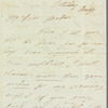 Dorothy Jordan to Anna Maria Porter, autograph letter signed
