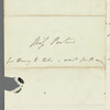 Lady Caroline Lamb to Miss Porter, autograph letter signed