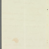 Sir Peter Laurie to Jane Porter, autograph letter signed