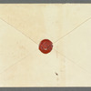 Sir Peter Laurie to Jane Porter, autograph letter signed