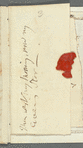Matthew Gregory Lewis to "My dear aunt," autograph letter (fragment) signed