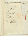 Matthew Gregory Lewis to "My dear aunt," autograph letter (fragment) signed