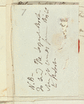 Matthew Gregory Lewis to "My dear aunt," autograph letter (fragment) signed