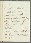 Matthew Gregory Lewis to "My dear aunt," autograph letter (fragment) signed