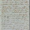 Lady Julia Lockwood to Miss Porter, autograph letter