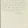 John Coakley Lettsom to Miss Porter, autograph letter signed