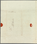 John Coakley Lettsom to Miss Porter, autograph letter signed