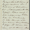 Dora Macdonald, Lady Macdonald to Jane Porter, autograph letter signed