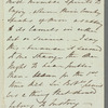 Dora Macdonald, Lady Macdonald to Jane Porter, autograph letter signed