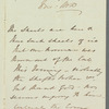 Dora Macdonald, Lady Macdonald to Jane Porter, autograph letter signed