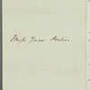 Dora Macdonald, Lady Macdonald to Jane Porter, autograph letter signed