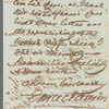 E. Maclaurin to Jane Porter, autograph letter signed