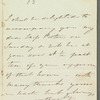 C. Louisa Marlay to Miss Porter, autograph letter signed