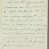 Richard Edgcumbe, Lord Mount Edgcumbe to Miss Porter, autograph letter third person