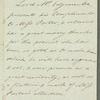 Richard Edgcumbe, Lord Mount Edgcumbe to Miss Porter, autograph letter third person