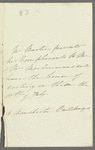 Richard Martin to Mr. & Mrs. Mackinnon, autograph letter third person