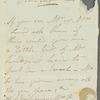 Anna Middleton to Jane Porter, autograph letter signed