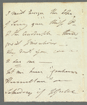 J. M. to Mrs. Put[?], autograph letter signed