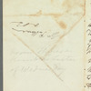 J. M. to Mrs. Put[?], autograph letter signed