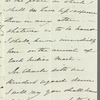 Frances Napier to Jane Porter, autograph letter signed