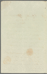 Karl von Nesselrode to Robert Ker Person, autograph letter third person