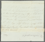 Anna Maria Craufurd, Duchess of Newcastle to Jane Porter, autograph letter third person