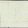 Anna Maria Craufurd, Duchess of Newcastle to Jane Porter, autograph letter third person