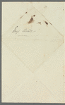Eliza O'Neill to Miss Porter, autograph letter signed