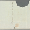 Cosmo Orme to Jane Porter, letter cover (empty)