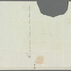 Cosmo Orme to Jane Porter, letter cover (empty)