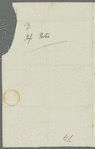 Anne Plumptre to Miss Porter, autograph letter signed