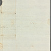 John Porter to Jane Porter, autograph letter signed