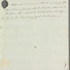 John Porter to Jane Porter, autograph letter signed