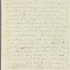 W. W. Porter to Miss Porter, autograph letter signed