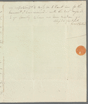 W. W. Porter to Miss Porter, autograph letter signed