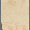 Henry John Temple, Lord Palmerston to Jane Porter, envelope (empty)
