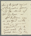 Jane Porter to John Taylor, autograph letter signed (copy?)
