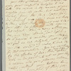Jane Porter to Maria, autograph letter signed (copy)