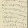 Jane Porter to "My dear Sir," autograph letter (copy?)