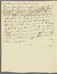 Jane Porter to "My dear Sir," autograph letter (copy?)